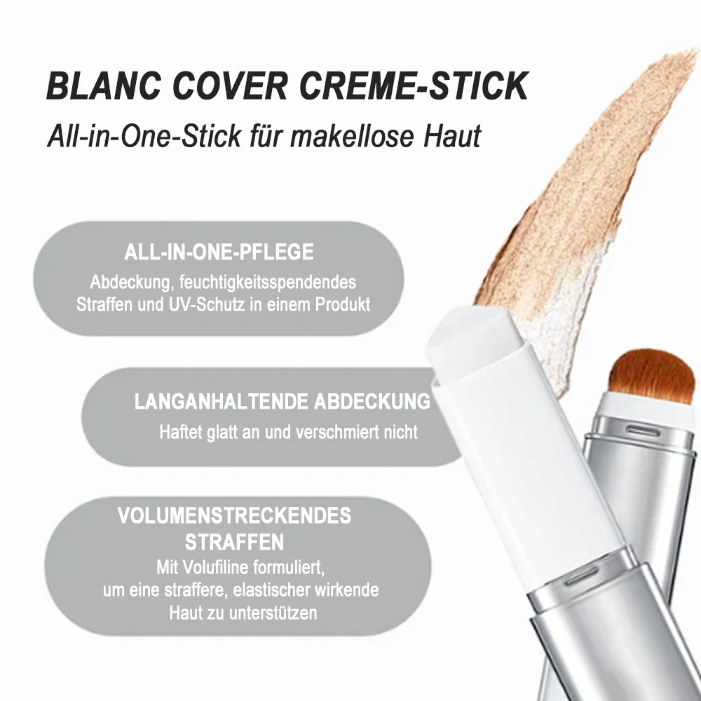 💖Letzte 3 Stunden – 1 kaufen,1 gratis dazu💗✨Farbwechselnder Cover Cream Stick Hautpflege trifft Make-up -Furzero® - Image 11