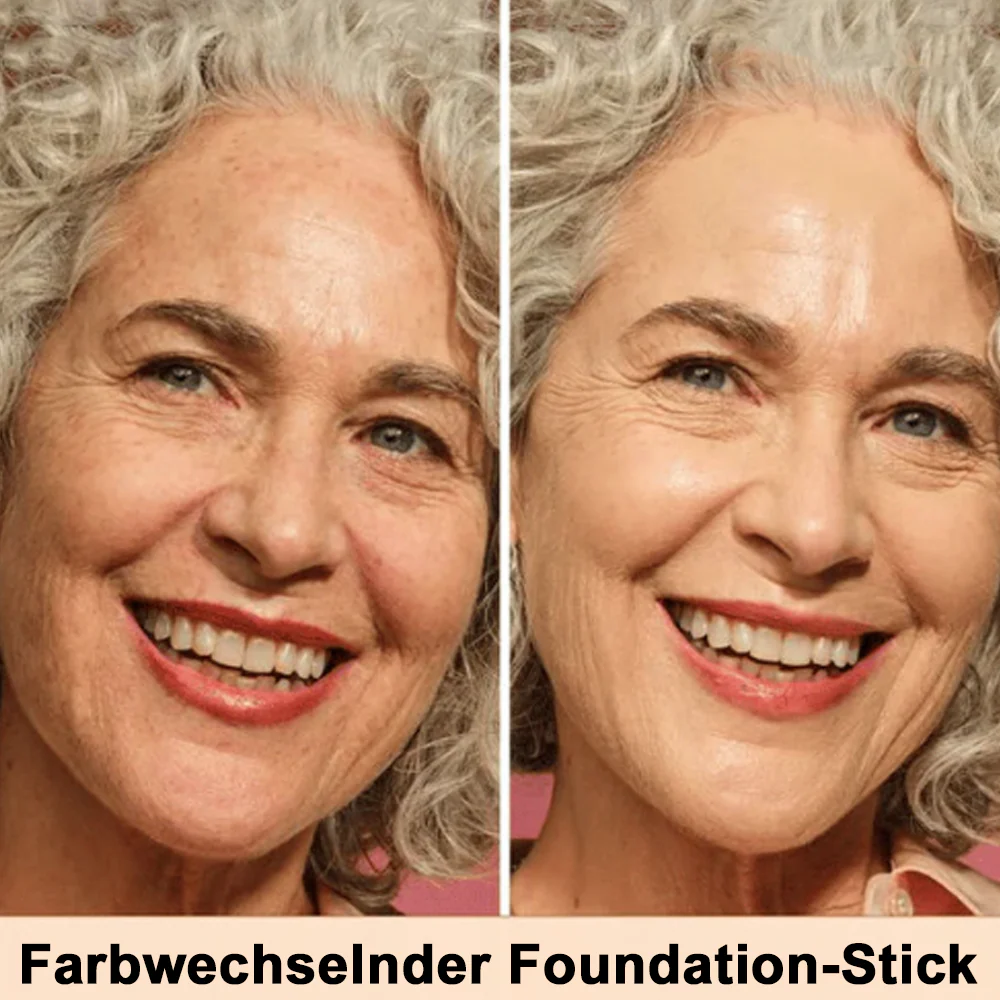 💖Letzte 3 Stunden – 1 kaufen,1 gratis dazu💗✨Farbwechselnder Cover Cream Stick Hautpflege trifft Make-up -Furzero® - Image 7