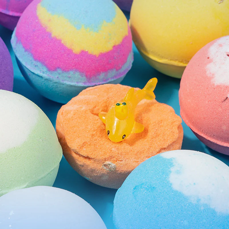 60% OFF🛁 [12-teiliges Geschenkset mit Badekugeln für Kinder 💙] – 12 Tage lang jeden Tag eine neue Überraschung aus der Unterwasserwelt! 🐳 🎁 (Copy) - Image 6