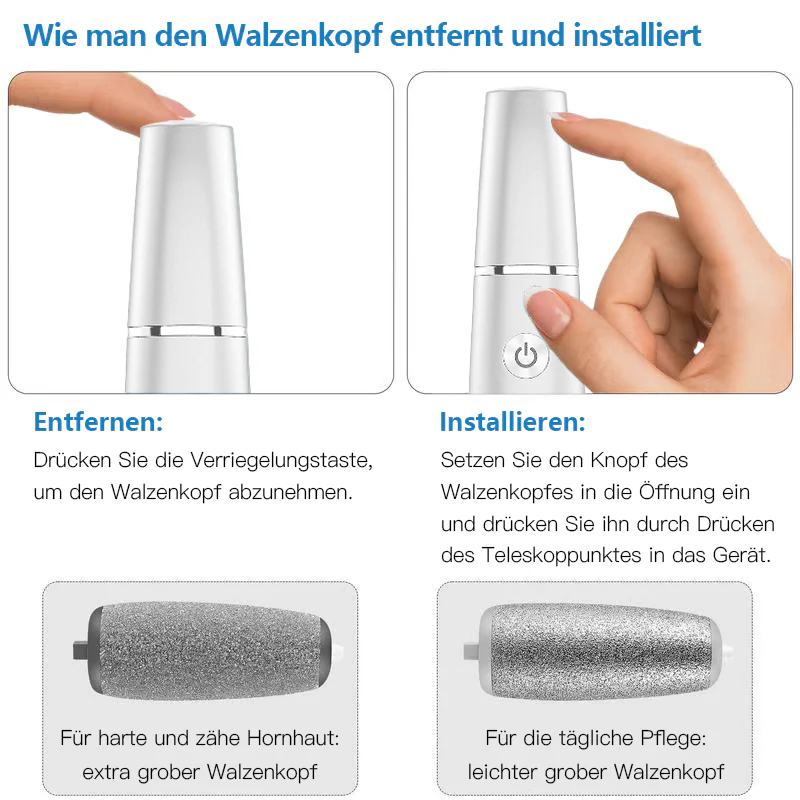 💥 Hot Sale 60% Rabatt💥Elektrischer Hornhautentferner für die Füße👣 - Image 6
