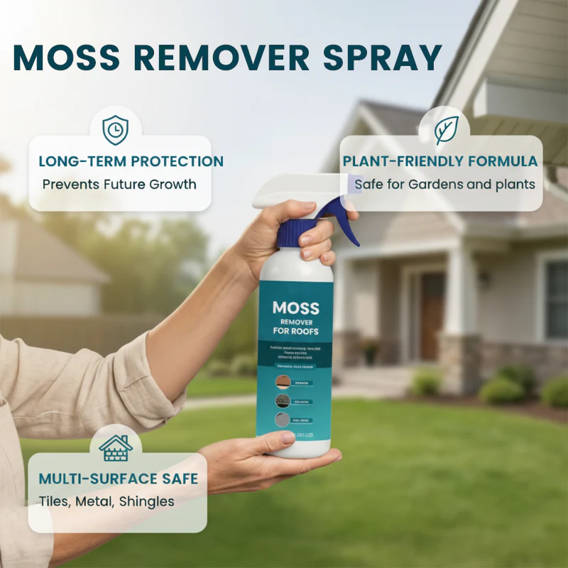 60% OFF Allzweck-Reinigungsspray gegen Moos und Algen auf Dächern (Copy)