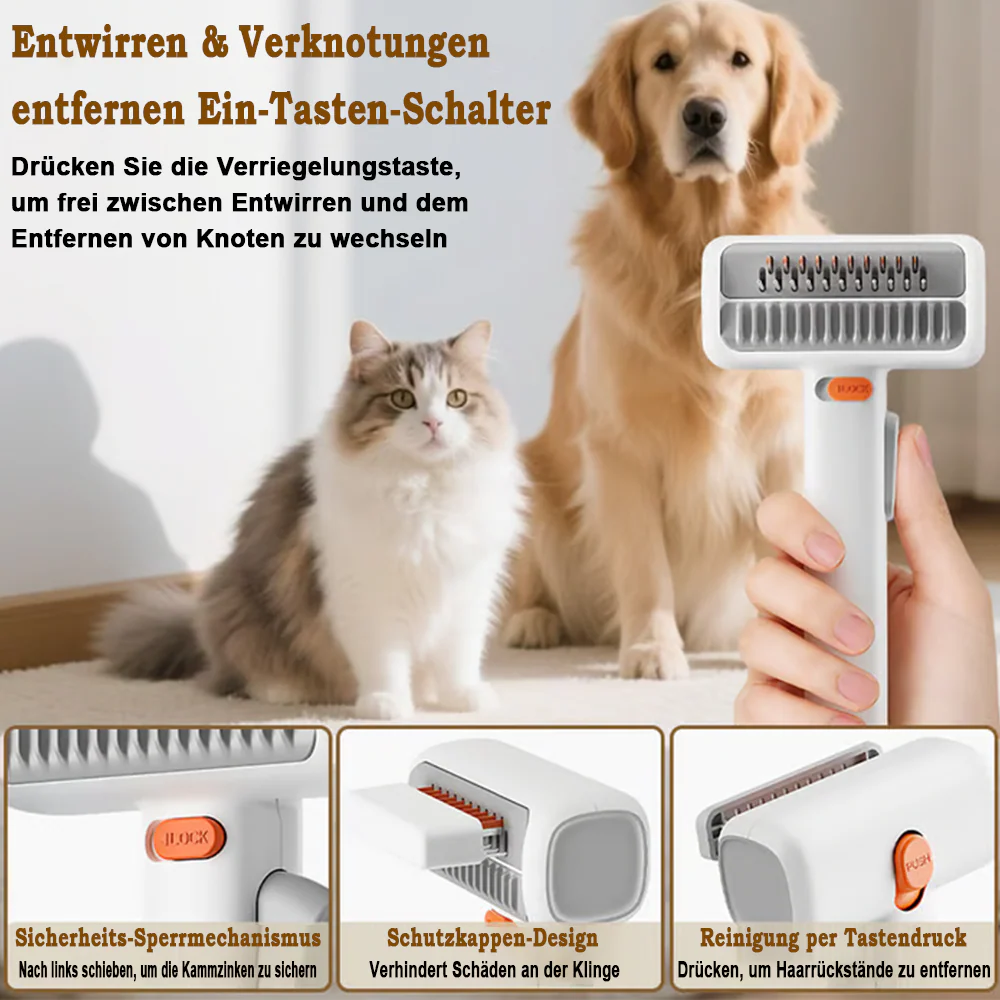 60% OFF DE🔥 2026 SALE - 2-IN-1 Selbstentwirrender & Pflegekamm für Haustiere (Copy) - Image 6