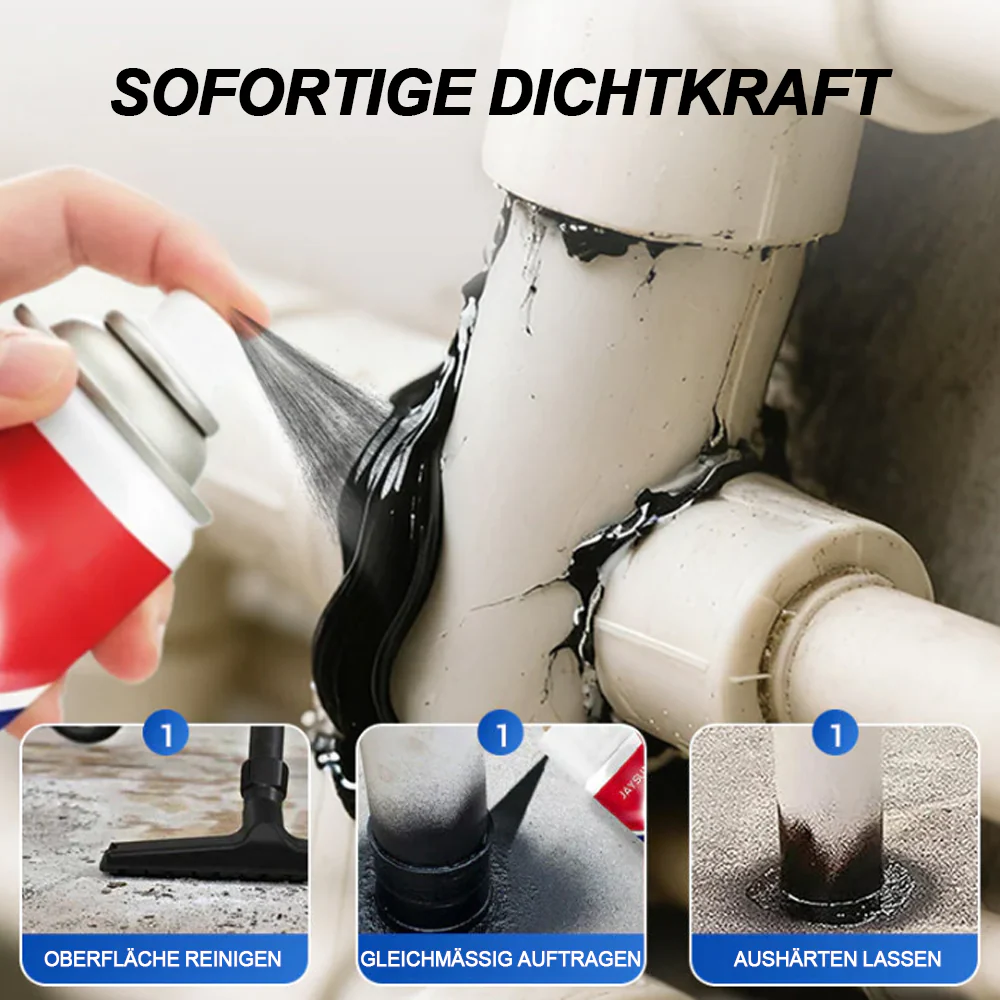 💥 Großer Ausverkauf – Kaufen Sie 2 und erhalten Sie 1 grati 🎯🛡️Wasserdichtes Dichtungsspray zur Leckreparatur - Image 6
