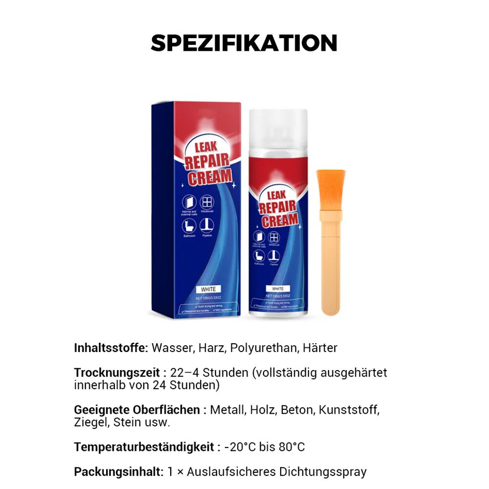 💥 Großer Ausverkauf – Kaufen Sie 2 und erhalten Sie 1 grati 🎯🛡️Wasserdichtes Dichtungsspray zur Leckreparatur - Image 9