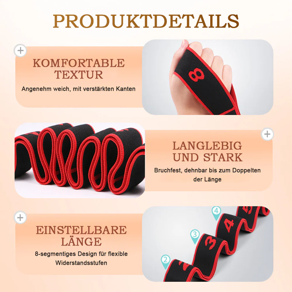 Fitness-Widerstandsband für Stretching und Yoga - Image 6