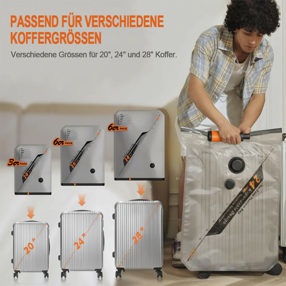 Vakuum-Kompressionsbeutel für Reisen & Zuhause – Platzsparende Aufbewahrung für Kleidung 🧳🏠 - Image 6