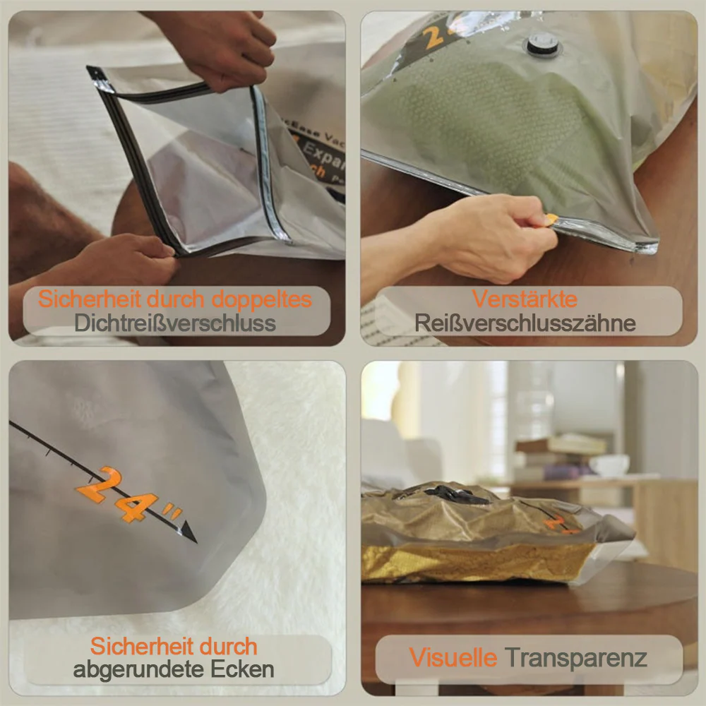 Vakuum-Kompressionsbeutel für Reisen & Zuhause – Platzsparende Aufbewahrung für Kleidung 🧳🏠 - Image 7