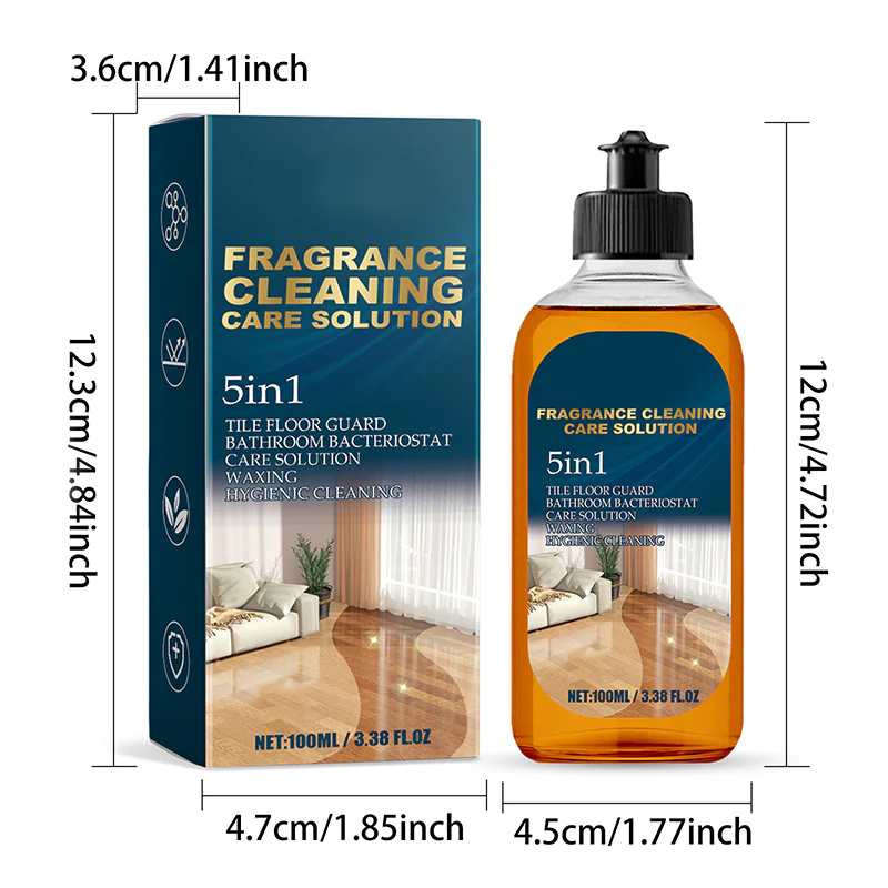 Schnelltrocknender Bodenreiniger - Entfernt Flecken mit Lang anhaltendem Duft und Bakterienschutz 🌟🚿 -Furzero® - Image 8
