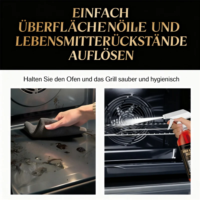 🧼 JETZT 60 % RABATT! ✨ Ofen- und Grillreiniger-Spray – Löst Fett in 5 Minuten, kein Schrubben nötig & beseitigt Gerüche 🔥 - Image 6