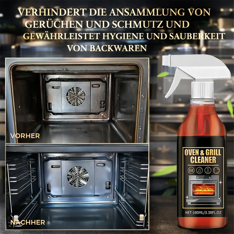 🧼 JETZT 60 % RABATT! ✨ Ofen- und Grillreiniger-Spray – Löst Fett in 5 Minuten, kein Schrubben nötig & beseitigt Gerüche 🔥 - Image 7