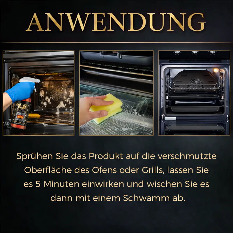 🧼 JETZT 60 % RABATT! ✨ Ofen- und Grillreiniger-Spray – Löst Fett in 5 Minuten, kein Schrubben nötig & beseitigt Gerüche 🔥 - Image 9