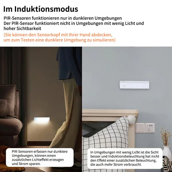 🏆🔥💡Bohrfreie intelligente Sensor magnetische aufladbare LED-Leuchte -Remifa® - Image 15