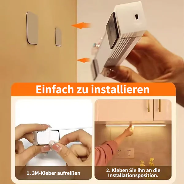 🏆🔥💡Bohrfreie intelligente Sensor magnetische aufladbare LED-Leuchte -Remifa® - Image 8