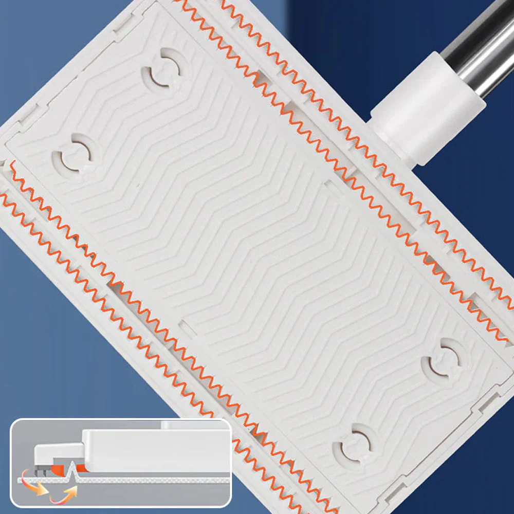 💥 LETZTER TAG! 50% RABATT 💥 Einweg-Staubmopp mit 5 wiederverwendbaren Bezügen 🧹✨ -Furzero® - Image 5