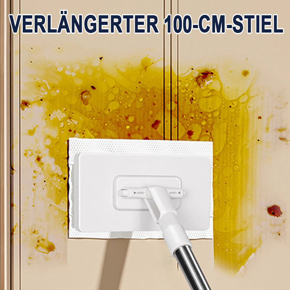 💥 LETZTER TAG! 50% RABATT 💥 Einweg-Staubmopp mit 5 wiederverwendbaren Bezügen 🧹✨ -Furzero® - Image 7