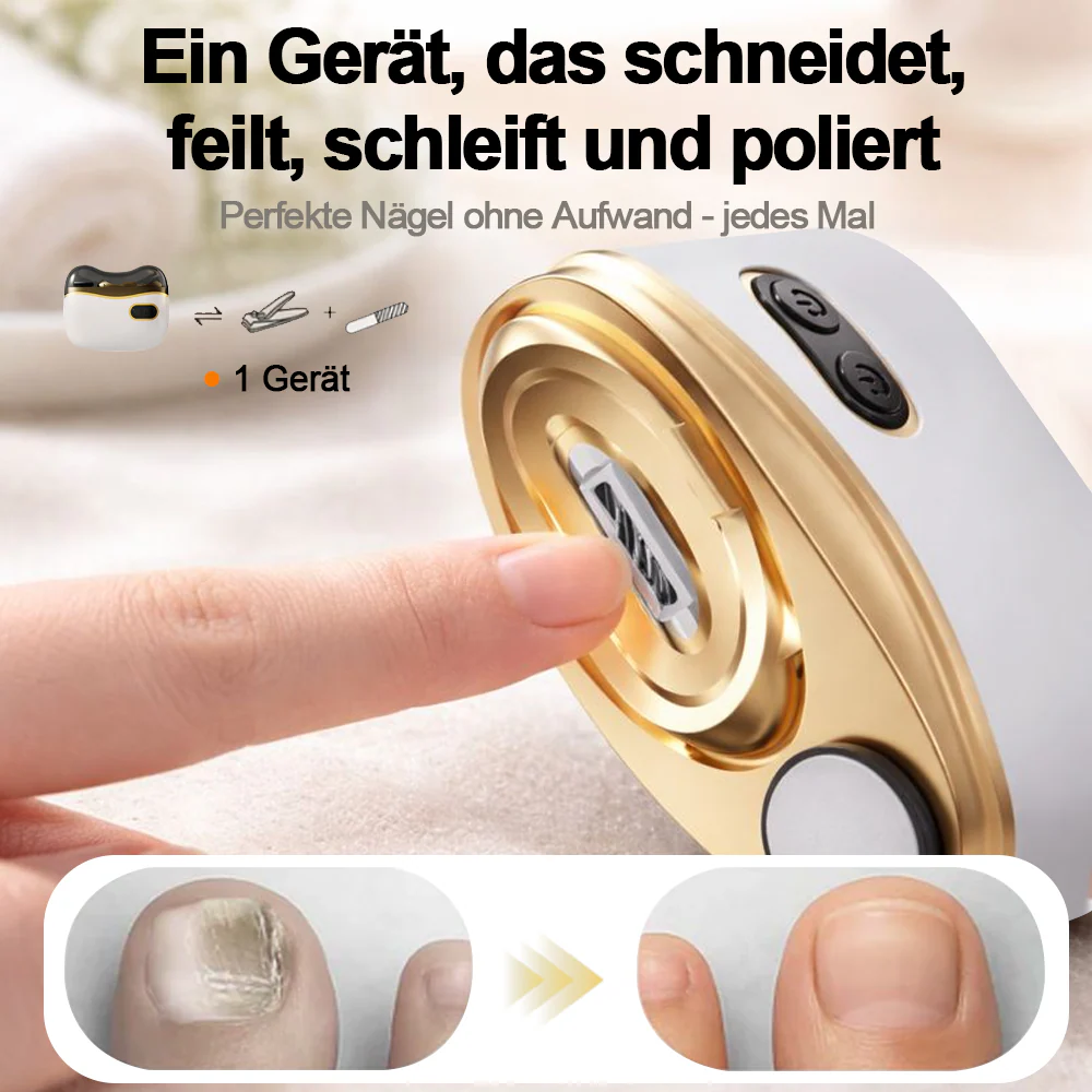 🏆 Bestseller 🔥 58 % RABATT ⏳ 2-in-1 Elektrischer Nagelknipser & Polierer -Remifa® - Image 3
