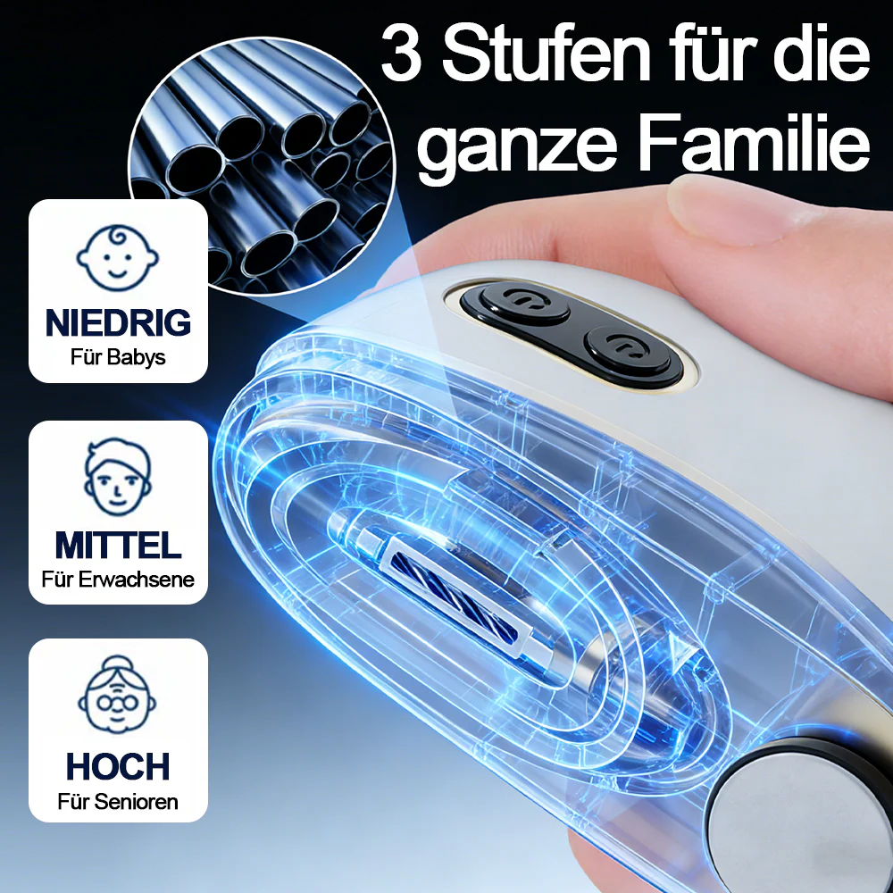 🏆 Bestseller 🔥 58 % RABATT ⏳ 2-in-1 Elektrischer Nagelknipser & Polierer -Remifa® - Image 4