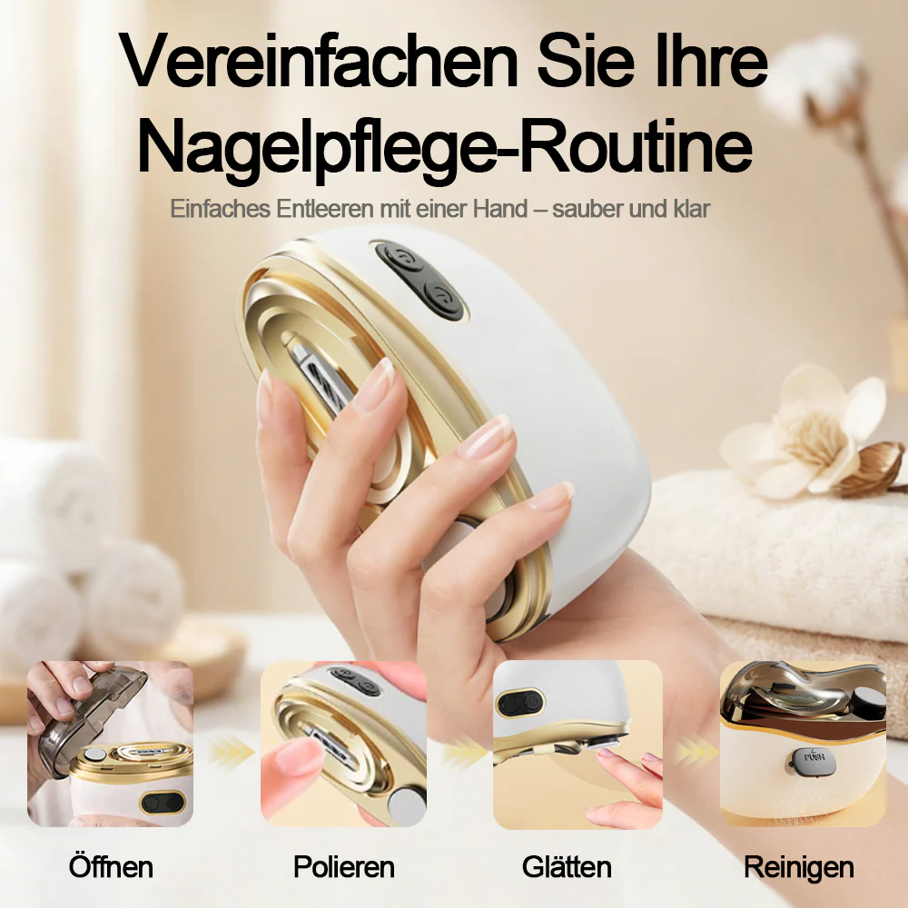 🏆 Bestseller 🔥 58 % RABATT ⏳ 2-in-1 Elektrischer Nagelknipser & Polierer -Remifa® - Image 6