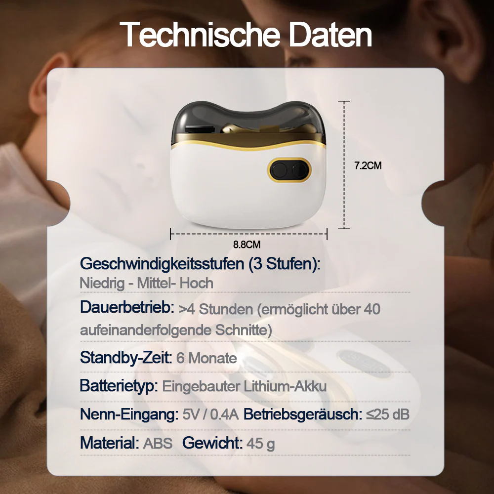 🏆 Bestseller 🔥 58 % RABATT ⏳ 2-in-1 Elektrischer Nagelknipser & Polierer -Remifa® - Image 9