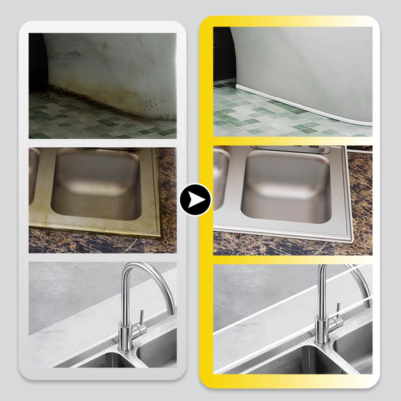 🏠 KAUFE 2, ERHALTE 1 GRATIS! ⛏️ Weiße Dichtungsmasse Multifunktion – Wasserdicht, Schimmelresistent & Mit Abzieher 🧱 - Image 4