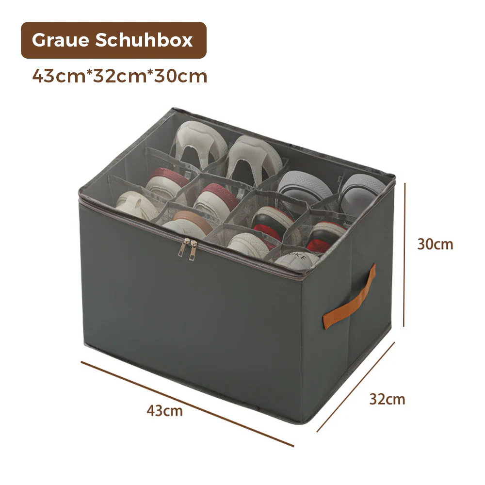 ⏳Begrenzte Zeit 50% Rabatt💥Schuh-Organizer aus Stoff, Aufbewahrungsbox - Image 14