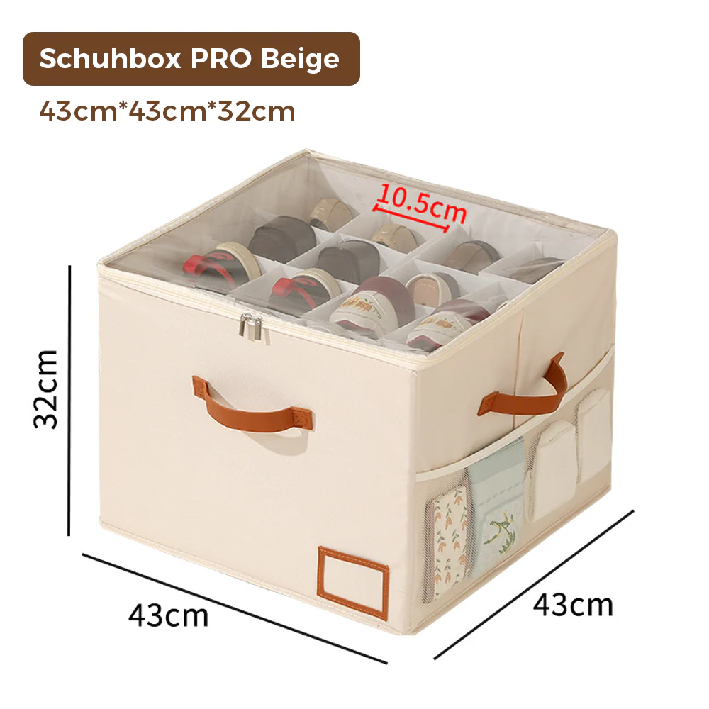 ⏳Begrenzte Zeit 50% Rabatt💥Schuh-Organizer aus Stoff, Aufbewahrungsbox - Image 15