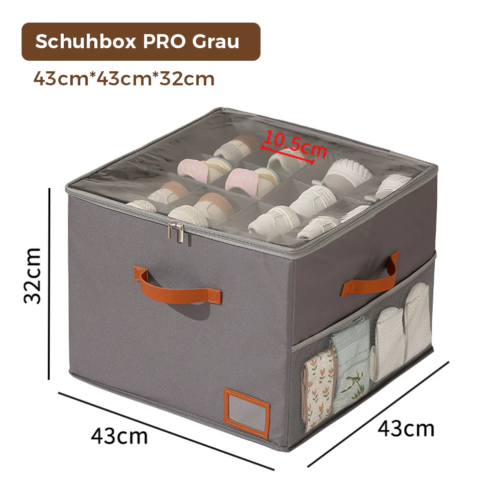 ⏳Begrenzte Zeit 50% Rabatt💥Schuh-Organizer aus Stoff, Aufbewahrungsbox - Image 16
