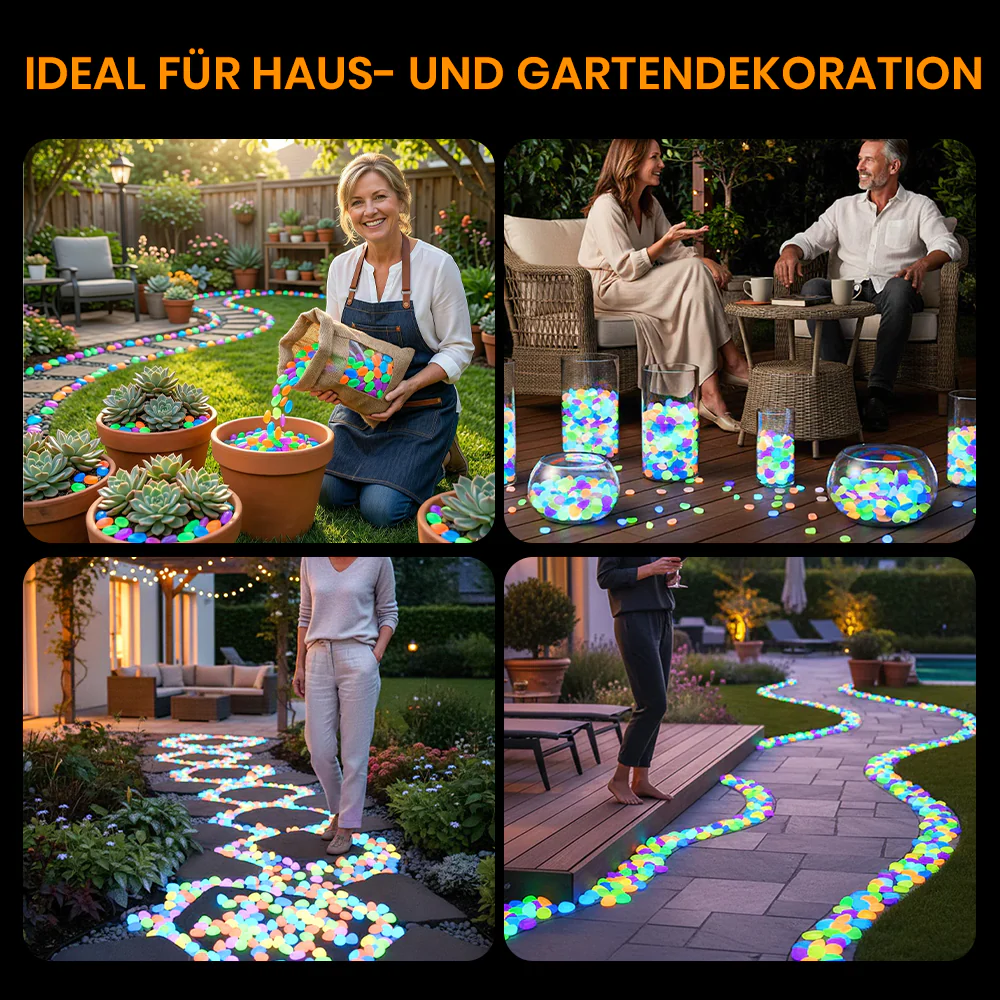 🏆Flash-Sale⚡Selbstleuchtende Steine – beleuchten Sie Ihre Außenumgebung mit einem bezaubernden Schein! - Image 4