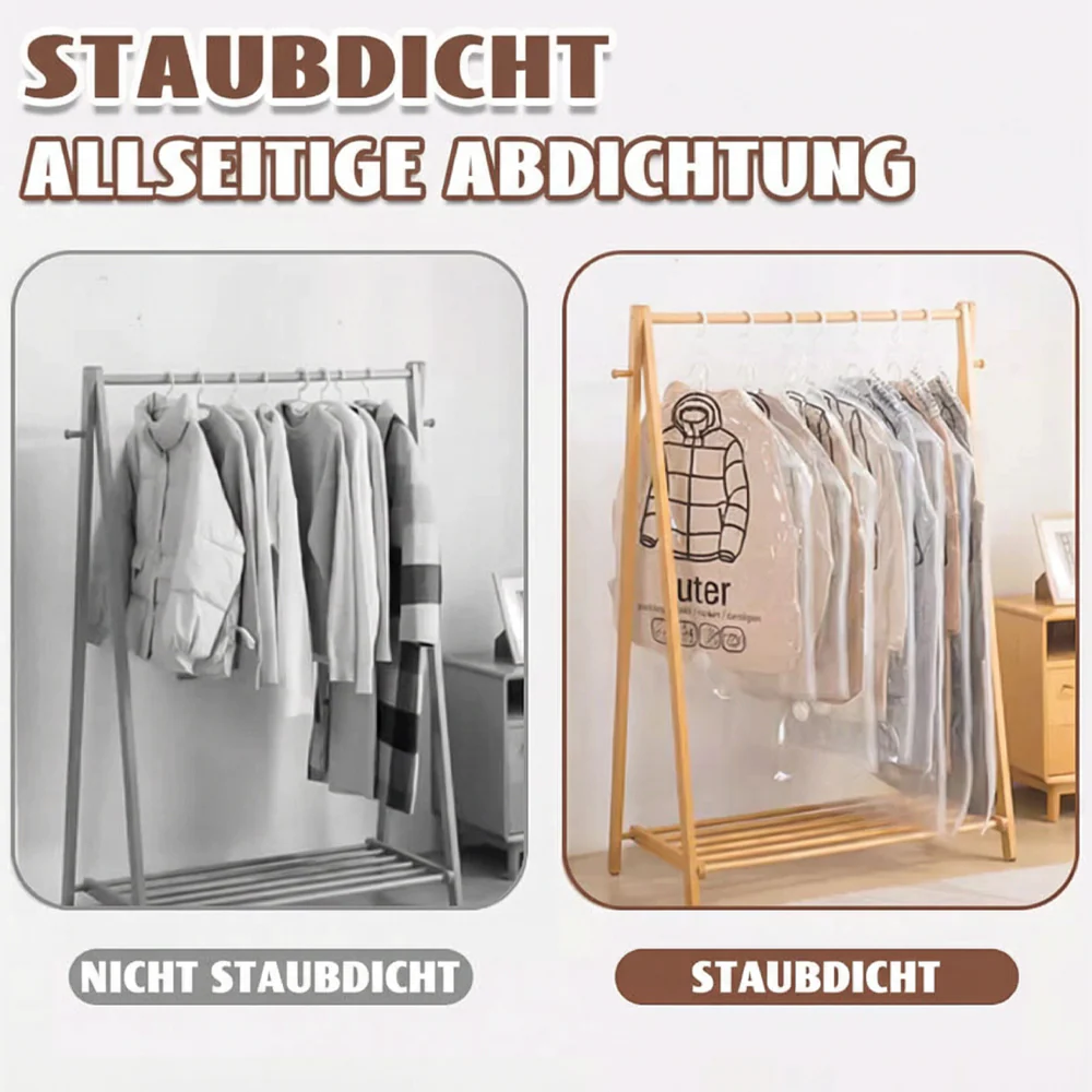 💘 Valentinstagsangebot: 50% Rabatt! ✨Hängende Vakuum-Aufbewahrungsbeutel mit Elektropumpe – Sparen Sie 75 % mehr Platz & Zeit! - Image 6