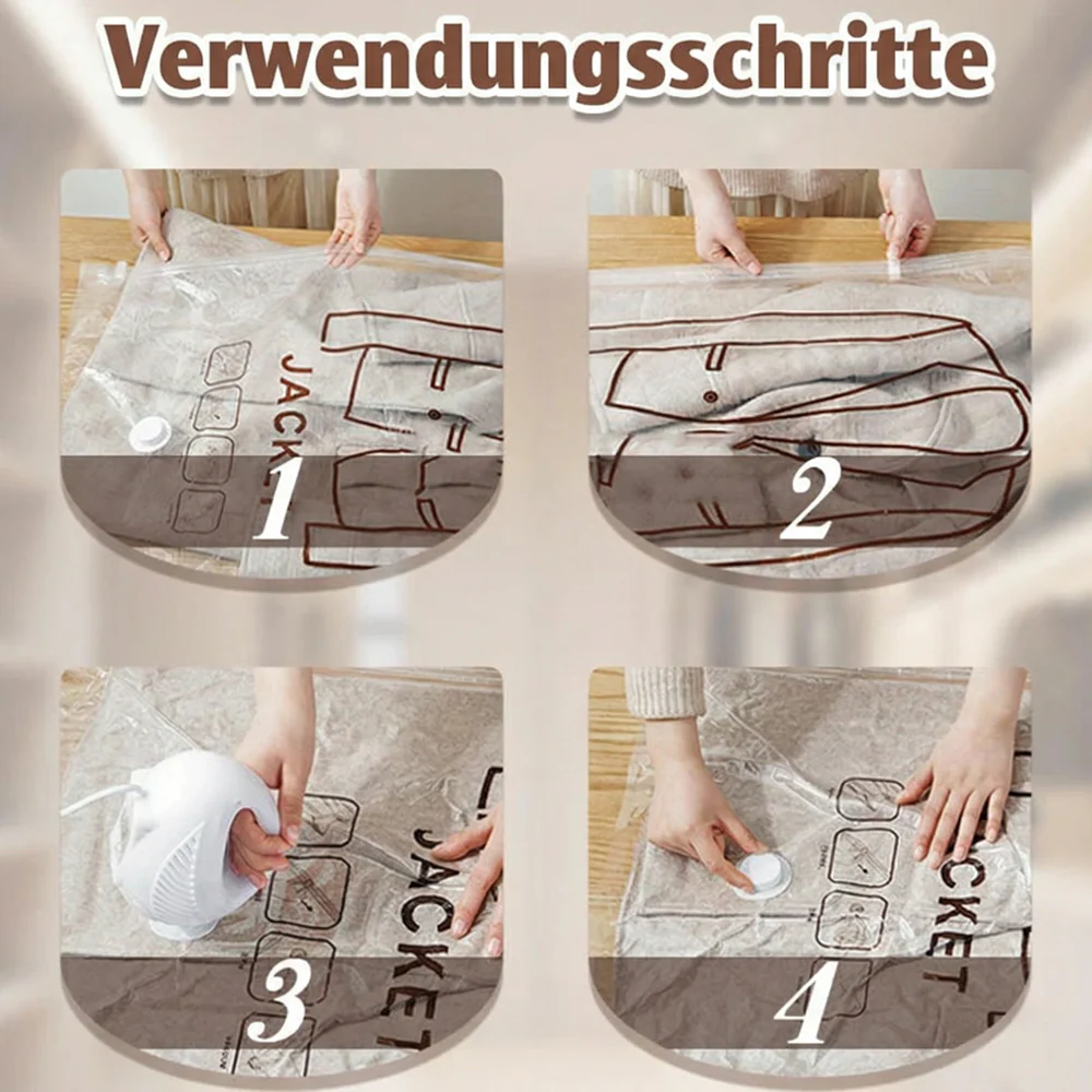 💘 Valentinstagsangebot: 50% Rabatt! ✨Hängende Vakuum-Aufbewahrungsbeutel mit Elektropumpe – Sparen Sie 75 % mehr Platz & Zeit! - Image 8