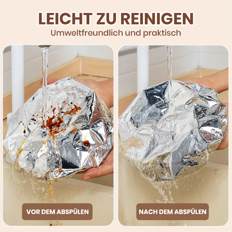 🏠 KAUFE 2, ERHALTE 1 GRATIS! 🔥 Aluminium-Folien-Isolierabdeckung – Hitzebeständig, Wasserdicht & Vielseitig für Rohre & Dächer 🛠️ - Image 6
