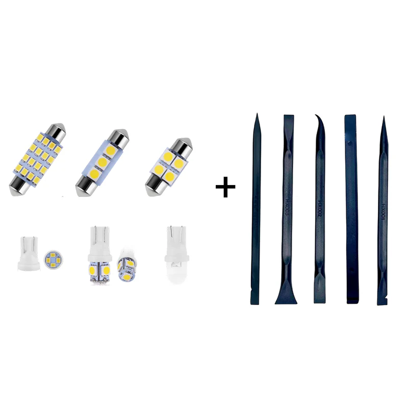 🚗 💡 42-teiliges Superhelles LED Auto-Innenraumbeleuchtungs-Set – Plug & Play, 6000K Kaltweiß & Universelle Passform ✨ - Image 8