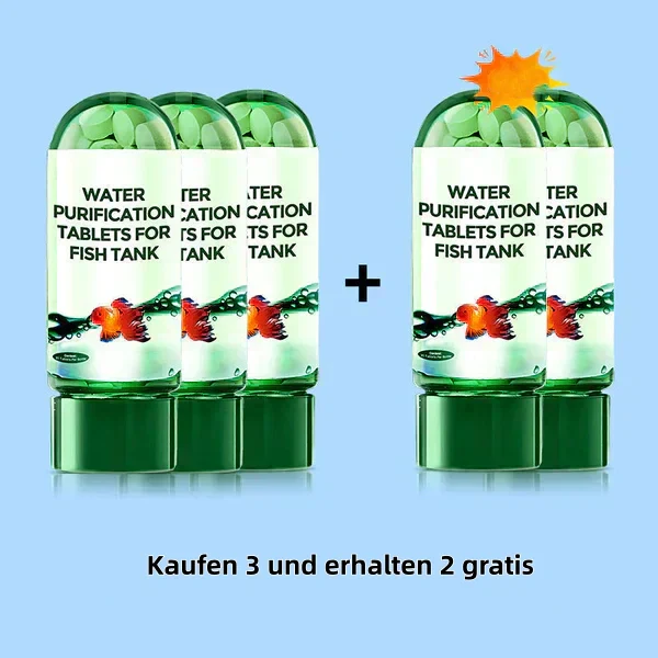 Blitzangebot: 50% Rabatt💥🚀Kaufen 2 und erhalten 1 gratis♻️💧Leistungsstarke Wasserreinigungstablette für Aquarien -Furzero® - Image 11