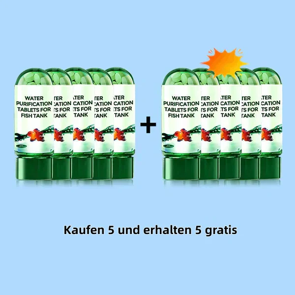 Blitzangebot: 50% Rabatt💥🚀Kaufen 2 und erhalten 1 gratis♻️💧Leistungsstarke Wasserreinigungstablette für Aquarien -Furzero® - Image 12