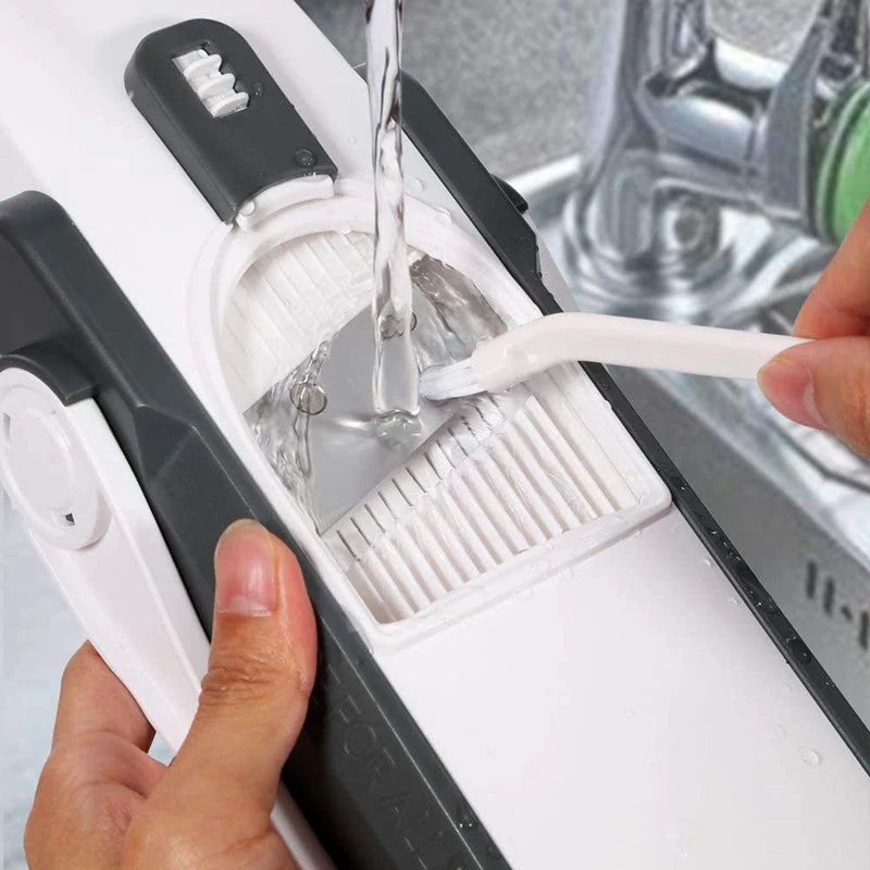 🥒✨ Multifunktionaler Gemüseschneider - Perfekt geschnitten in Sekunden! 🥕✨ Spart Zeit, vereinfacht die Küchenarbeit – hohe Qualität & langlebiges Design für deine nachhaltige Küche. - Image 12