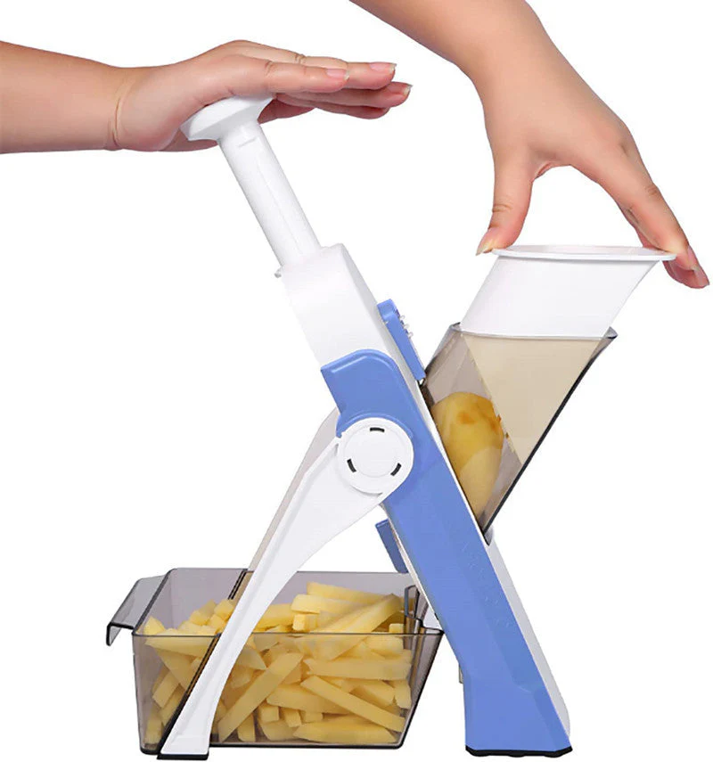 🥒✨ Multifunktionaler Gemüseschneider - Perfekt geschnitten in Sekunden! 🥕✨ Spart Zeit, vereinfacht die Küchenarbeit – hohe Qualität & langlebiges Design für deine nachhaltige Küche. - Image 18