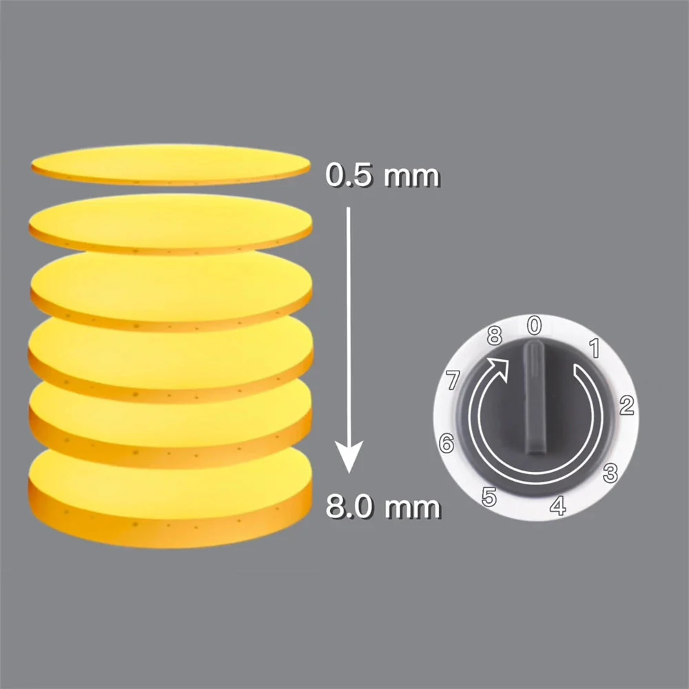 🥒✨ Multifunktionaler Gemüseschneider - Perfekt geschnitten in Sekunden! 🥕✨ Spart Zeit, vereinfacht die Küchenarbeit – hohe Qualität & langlebiges Design für deine nachhaltige Küche. - Image 6