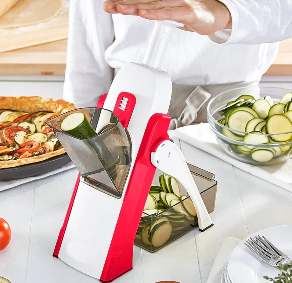 🥒✨ Multifunktionaler Gemüseschneider - Perfekt geschnitten in Sekunden! 🥕✨ Spart Zeit, vereinfacht die Küchenarbeit – hohe Qualität & langlebiges Design für deine nachhaltige Küche. - Image 8