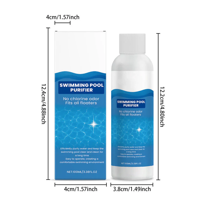 Schwimmbadreinigungsflüssigkeit – effektiv gegen Algen & Trübungen – für klare, hygienisch saubere Becken – ideal für Aufstell- & Folienbecken🏊‍♂️💧 - Image 11