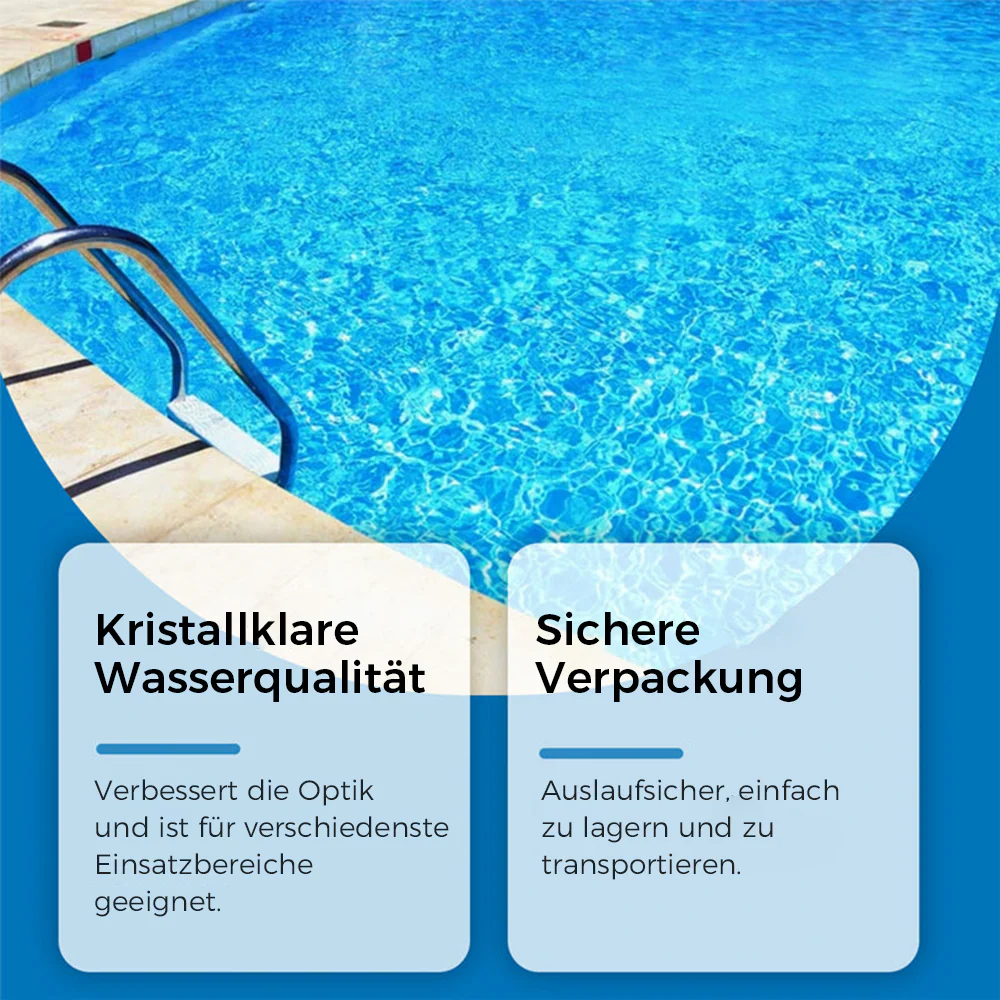 Schwimmbadreinigungsflüssigkeit – effektiv gegen Algen & Trübungen – für klare, hygienisch saubere Becken – ideal für Aufstell- & Folienbecken🏊‍♂️💧 - Image 3