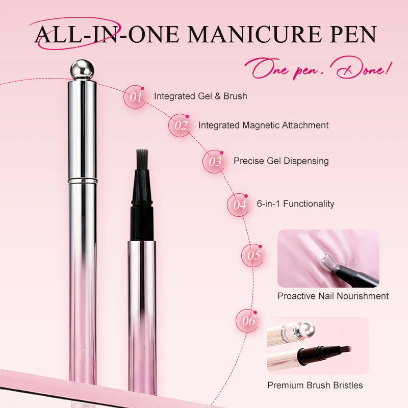 📢📢60 % Rabatt!! ⏰All-in-One-Gelstift für Katzenaugen-Nägel - Image 2