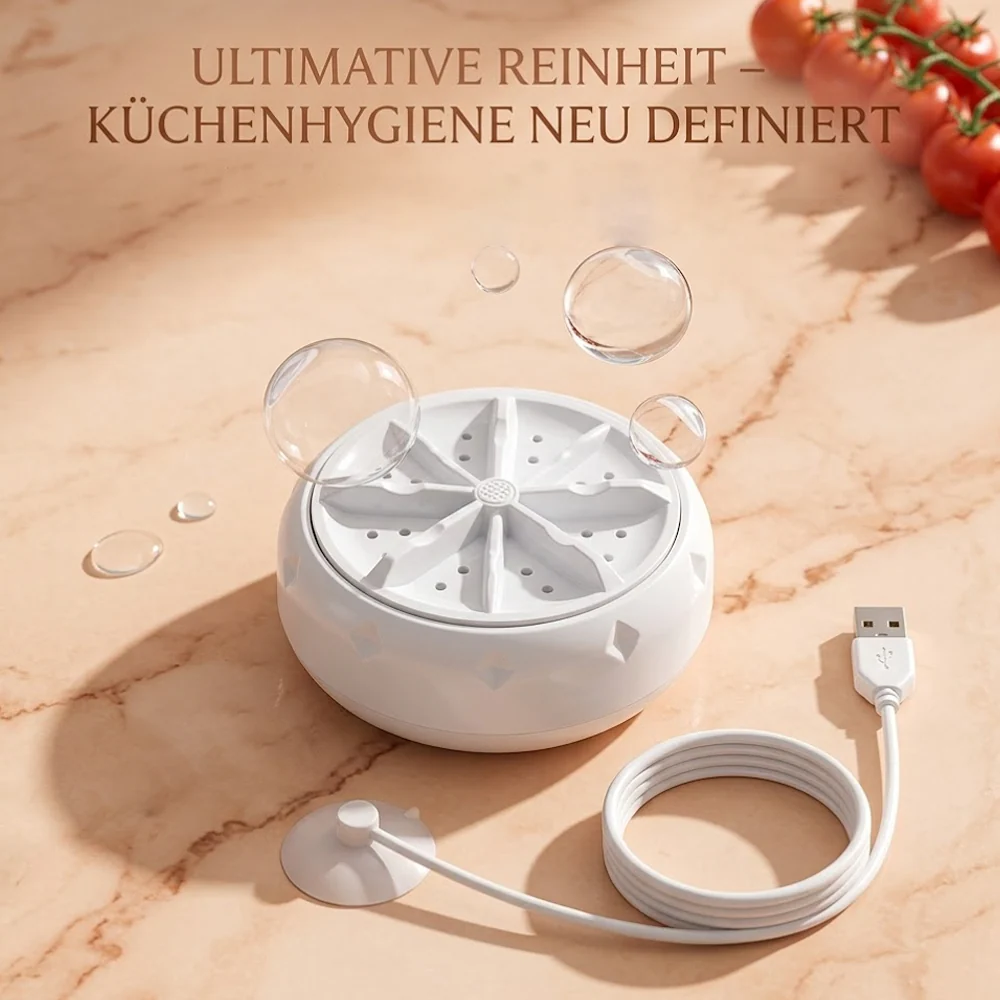 🍉🥬 Effiziente tragbare Obst- und Gemüsewaschmaschinen - Image 9
