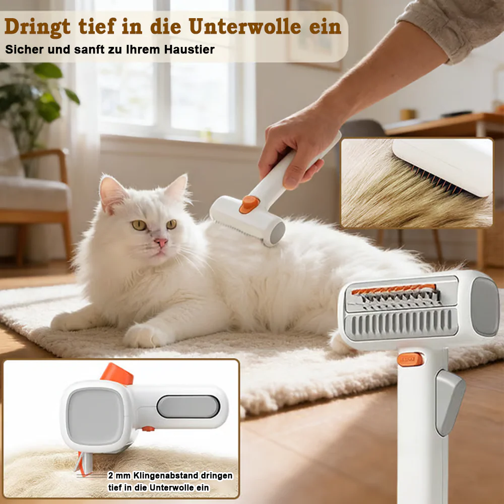 🔥 2026 SALE - 2-IN-1 Selbstentwirrender & Pflegekamm für Haustiere - Image 4