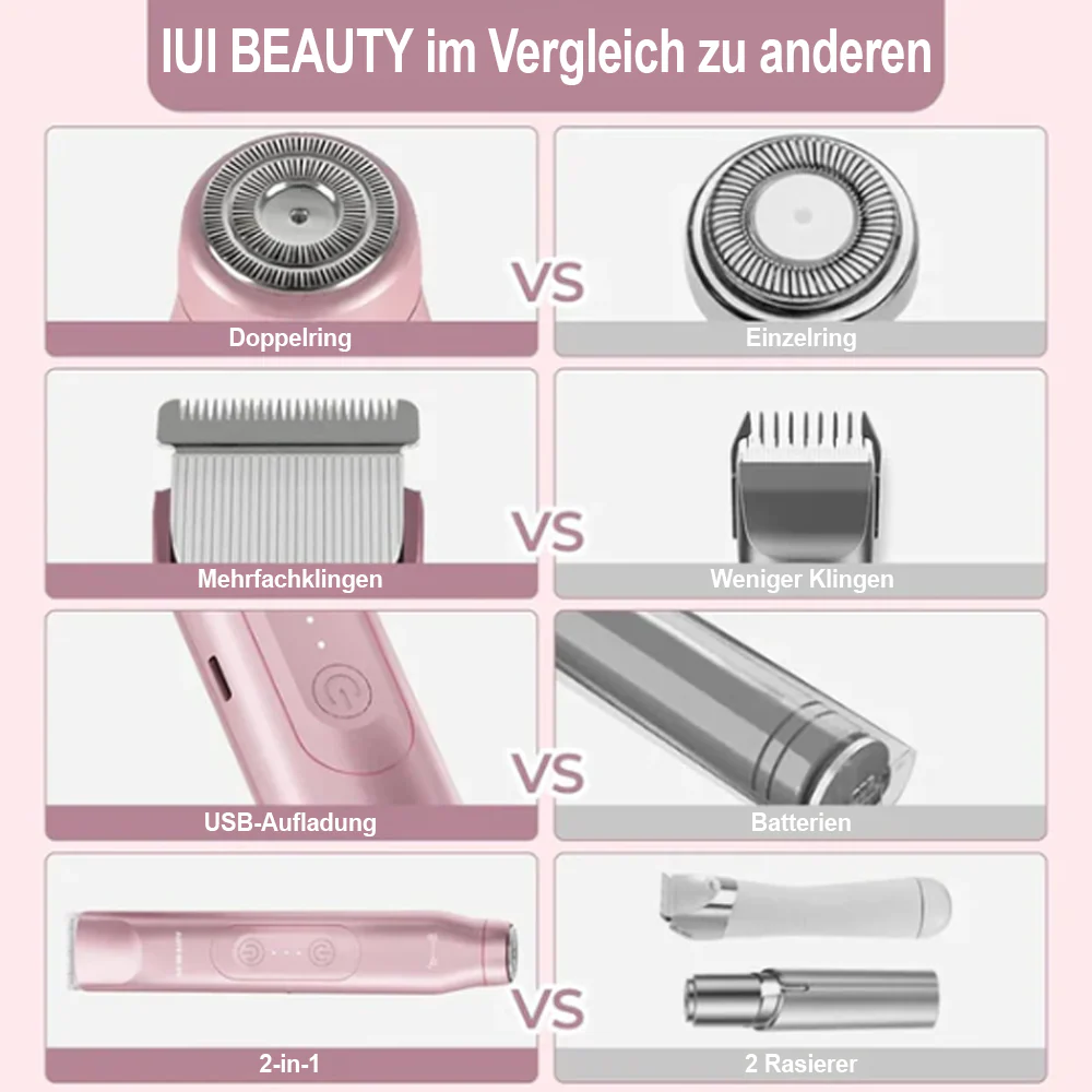 🩷Heißer Verkauf - 49% Rabatt🩷Comfort 2 in 1 Elektrischer Damenrasierer -Remifa® - Image 5