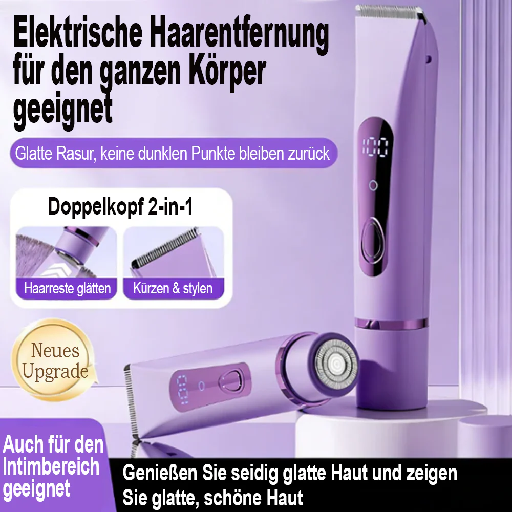🩷Heißer Verkauf - 49% Rabatt🩷Comfort 2 in 1 Elektrischer Damenrasierer -Remifa® - Image 7