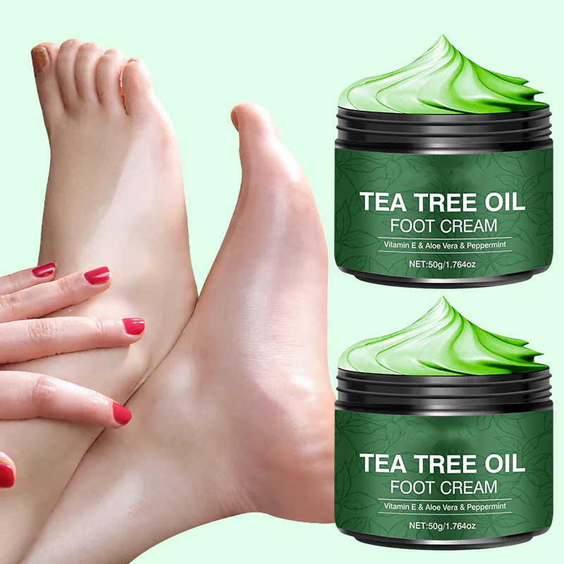 ✨💝Beruhigende Fußcreme mit Aloe Vera & Teebaumöl - Image 2