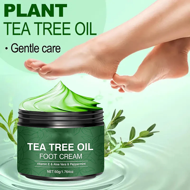 ✨💝Beruhigende Fußcreme mit Aloe Vera & Teebaumöl - Image 3