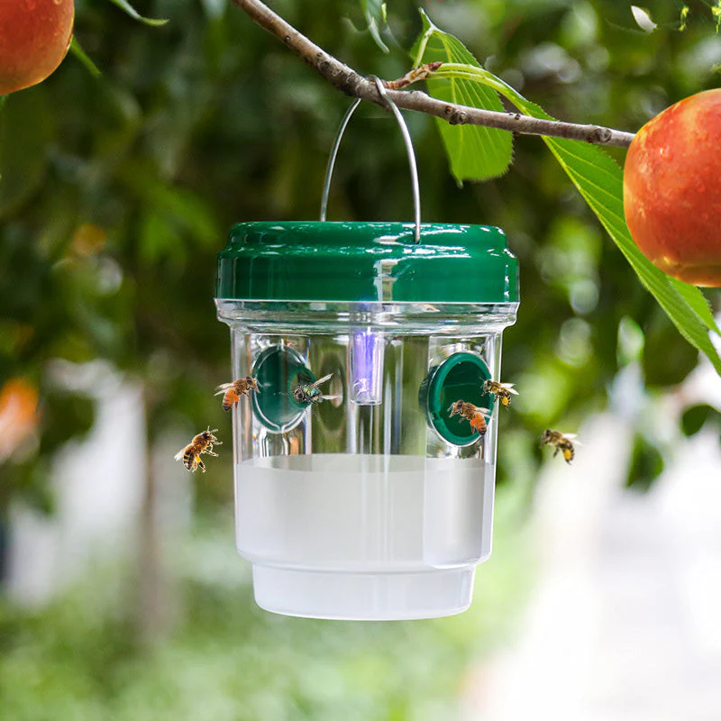 🐝Solarbetätigte hängende Wespenfalle mit LED - Doppelter Eingangskanal - Image 11