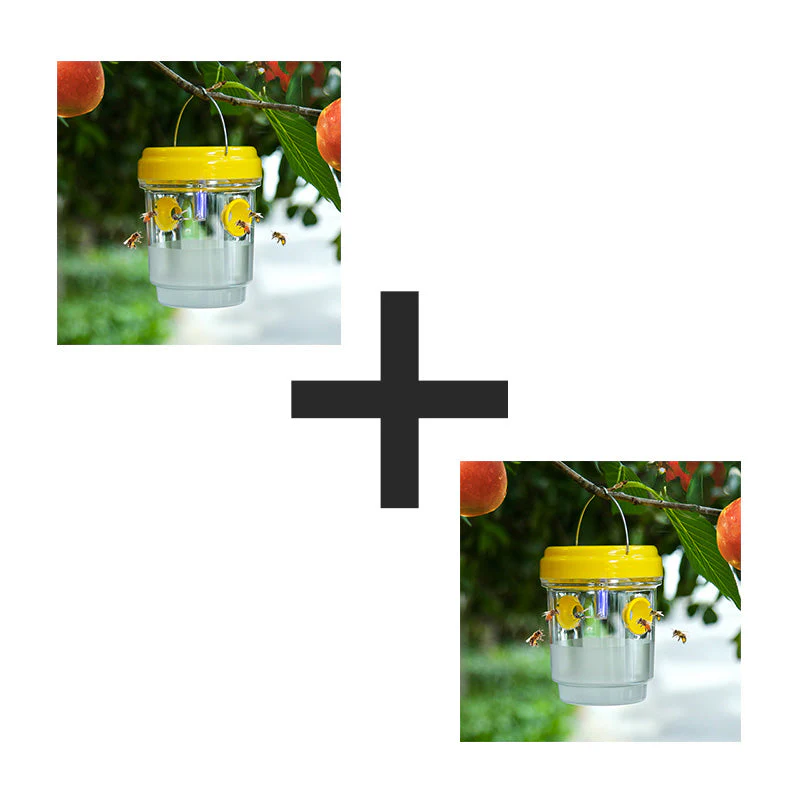 🐝Solarbetätigte hängende Wespenfalle mit LED - Doppelter Eingangskanal - Image 16