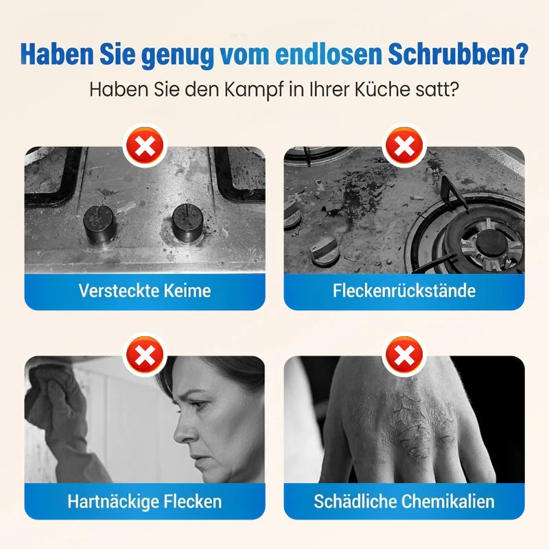 🔥📢50 % Rabatt und versandkostenfrei !!!⏰Hochdruck-Dampfreiniger mit LCD-Display｜Vielseitig für Zuhause, Auto & Küche｜Effektiv gegen Fett & Bakterien✨ - Image 3